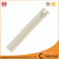 Wholesale #3 invisible Drop Slider Close End White Invisible Zips